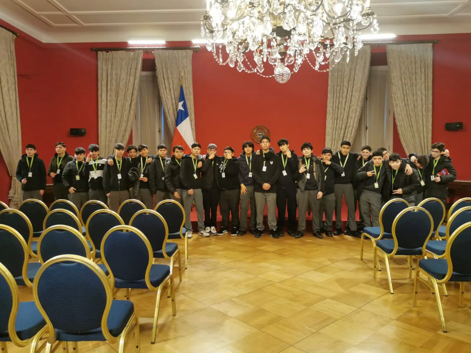Salida Pedagógica a La Moneda — 1° Medio B — foto 22