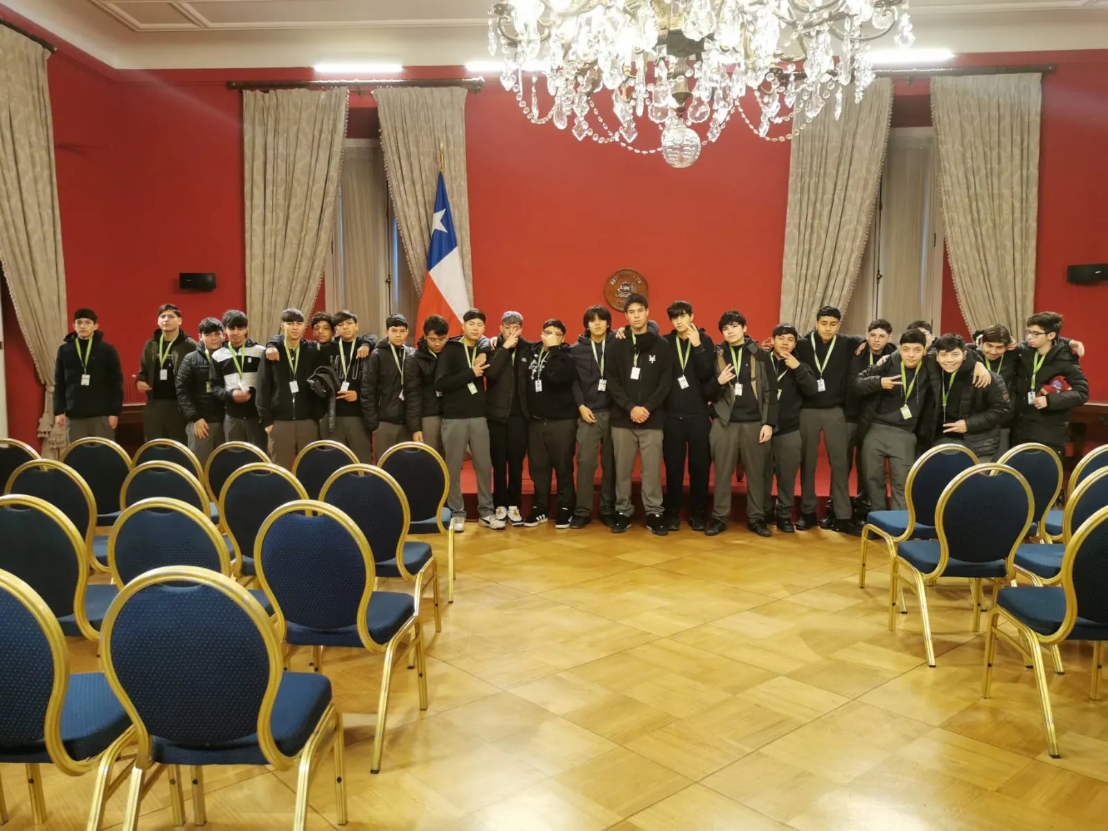 Salida Pedagógica a La Moneda — 1° Medio B — foto 23