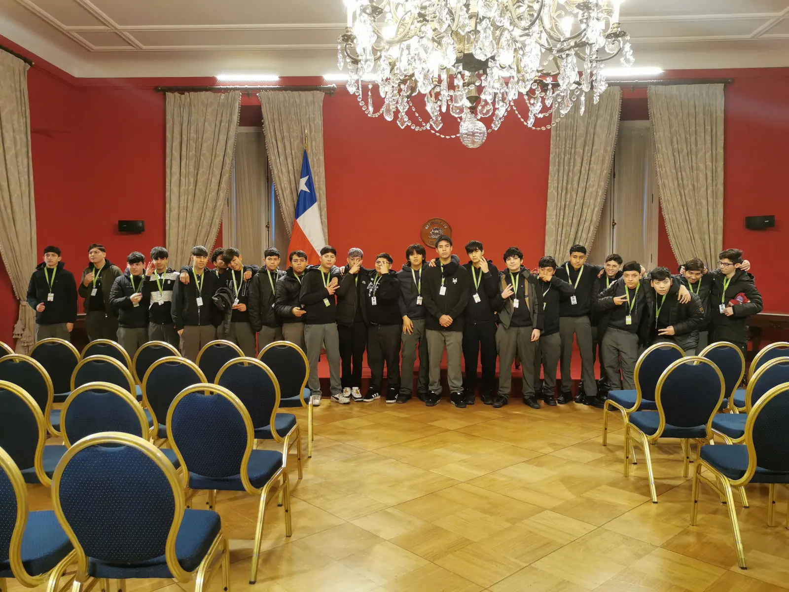 Salida Pedagógica a La Moneda — 1° Medio B — foto 60